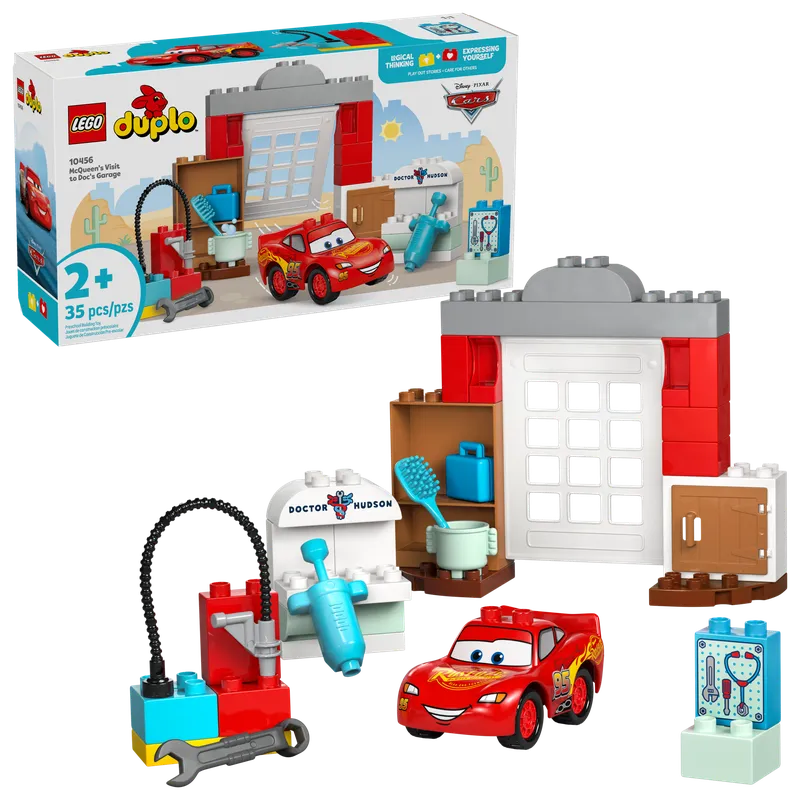 McQueen's Visit to Doc's Garage von LEGO – Produktfoto 2 von 9