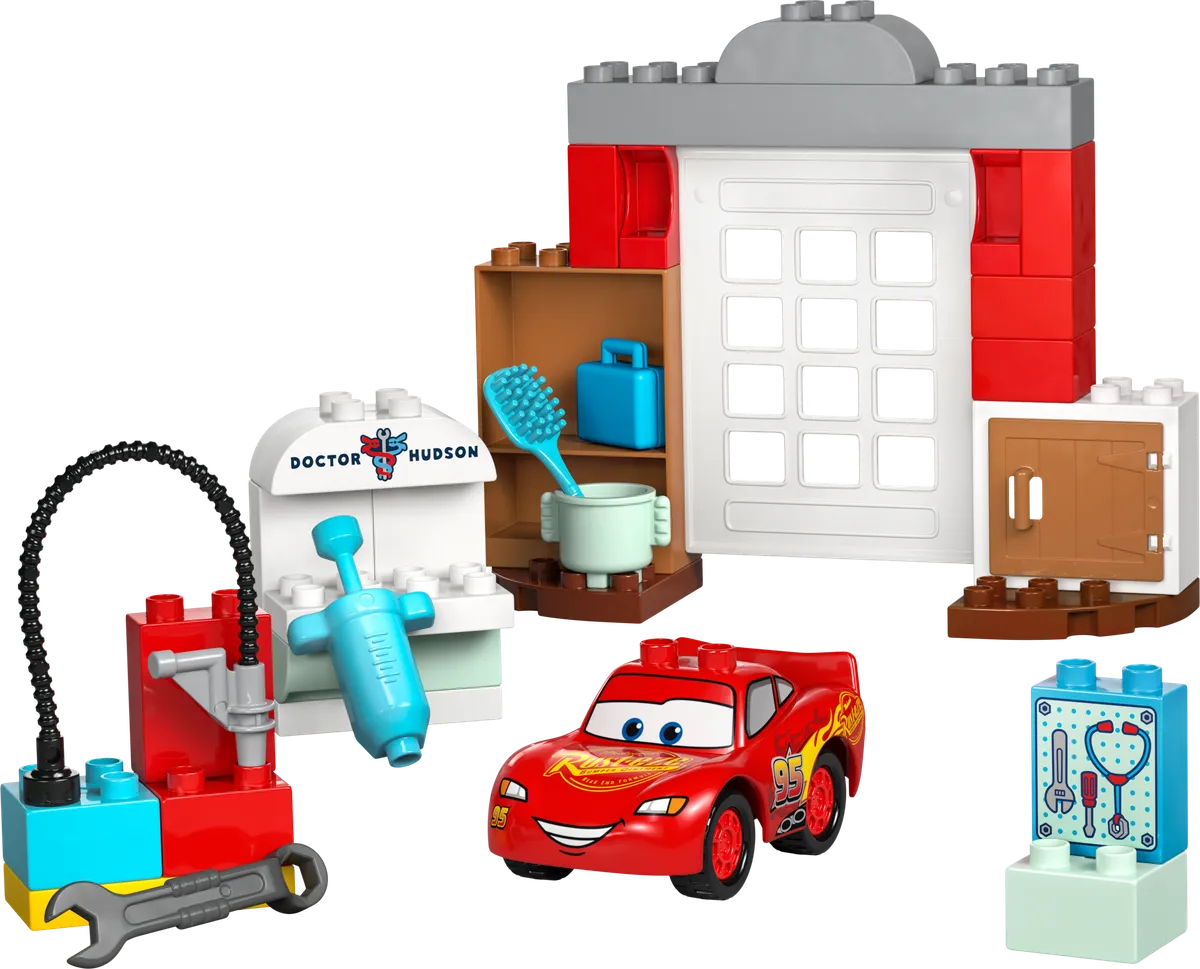 LEGO McQueen's Visit to Doc's Garage (10456)