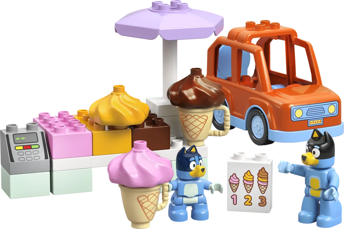 LEGO Ice Cream Trip with Bluey (10458)