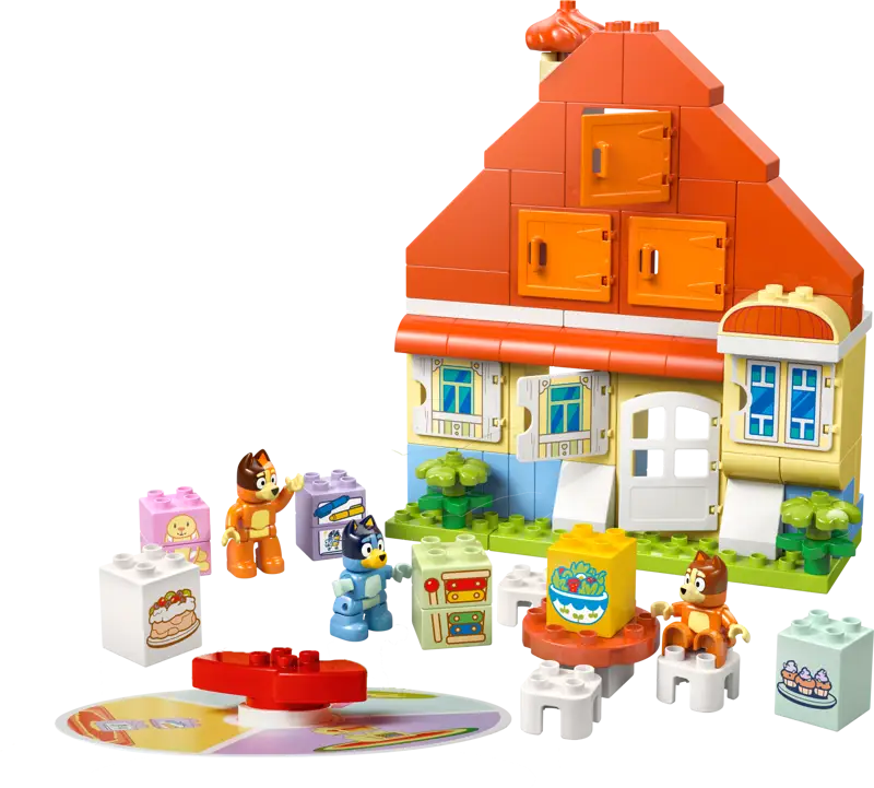 LEGO 10459 Bluey's Family House with Memory Game - Main product image