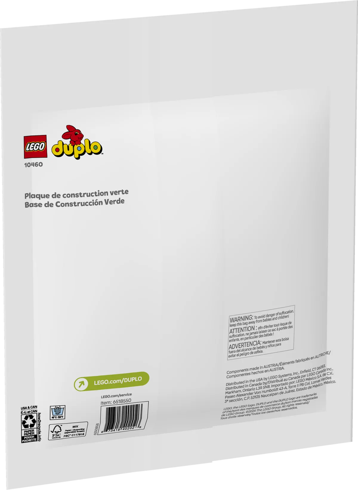 LEGO Green Building Plate (10460) - Bild 5