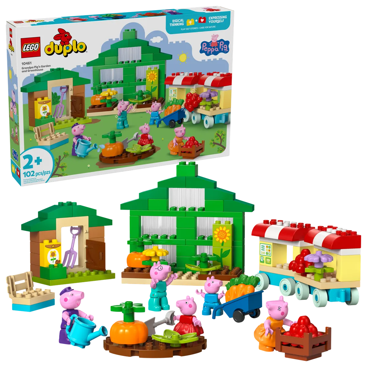 LEGO Grandpa Pig's Garden and Greenhouse (10461) - Bild 2