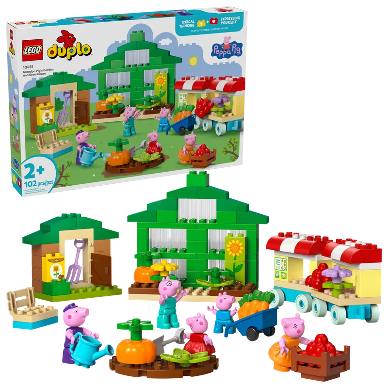 Grandpa Pig's Garden and Greenhouse de LEGO – photo du produit 2 sur 8
