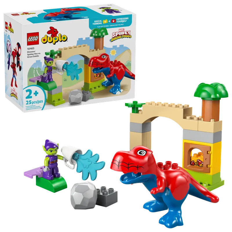 Dinosaur Spidey-Rex vs. Green Goblin von LEGO – Produktfoto 10 von 16