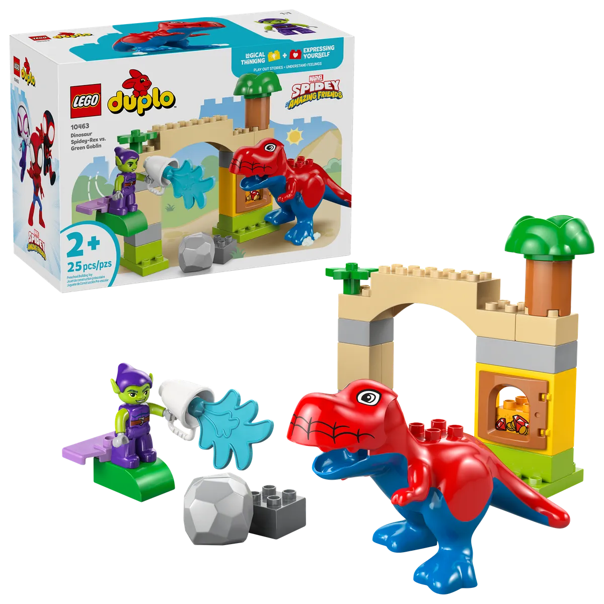 LEGO Dinosaur Spidey-Rex vs. Green Goblin (10463) - Bild 1