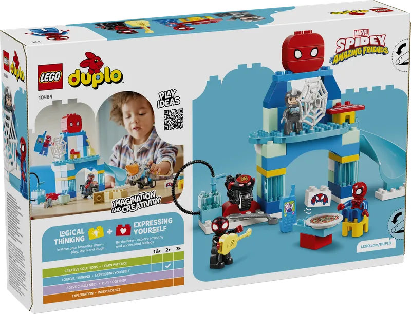 Team Spidey Webquarters fra LEGO – produktbillede 9 af 9