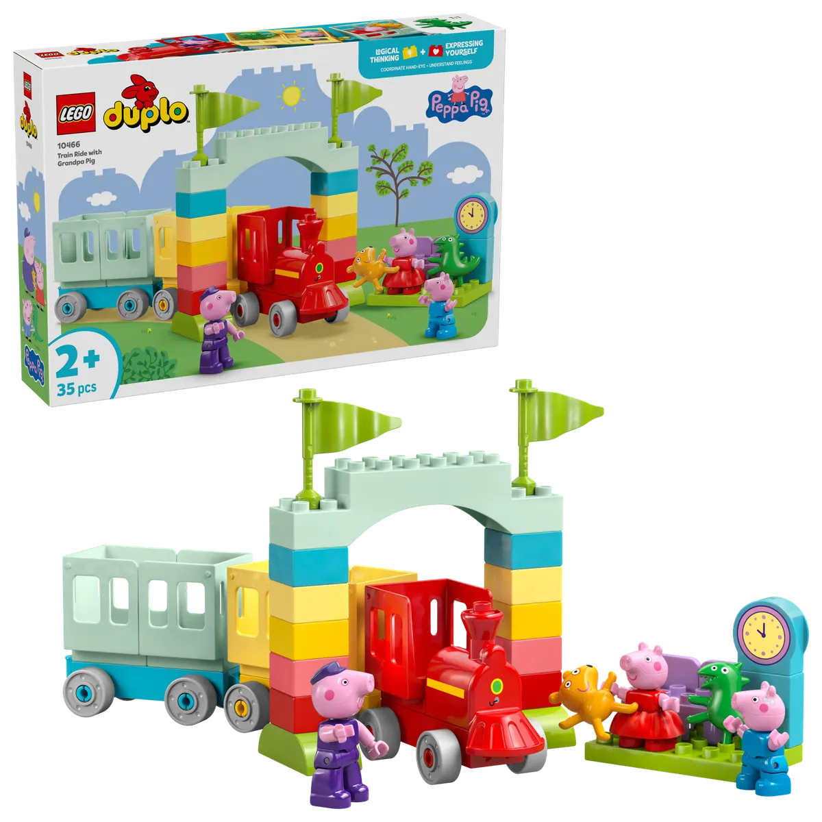 LEGO Train Ride with Grandpa Pig (10466) - Bild 4