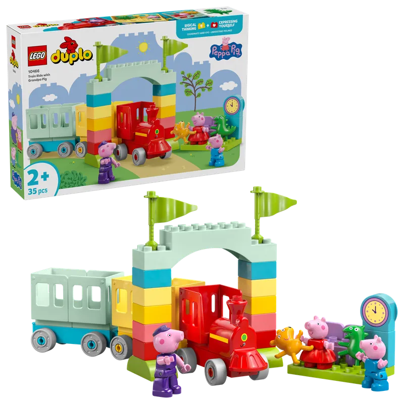 Train Ride with Grandpa Pig von LEGO – Produktfoto 2 von 10