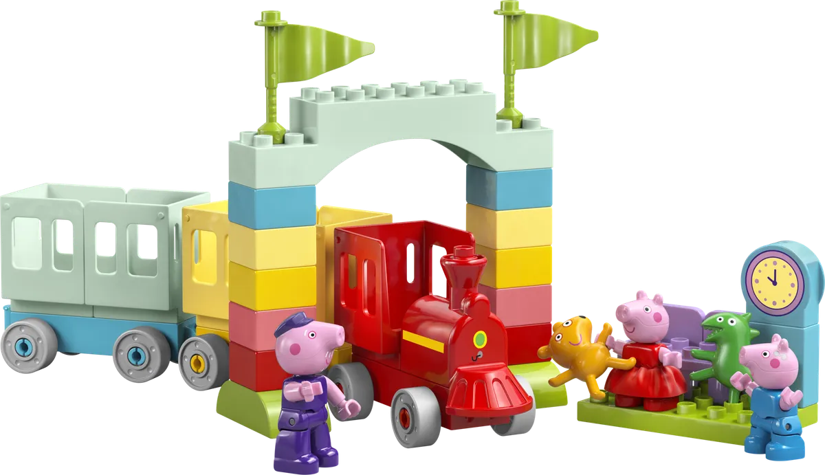 LEGO Train Ride with Grandpa Pig (10466)