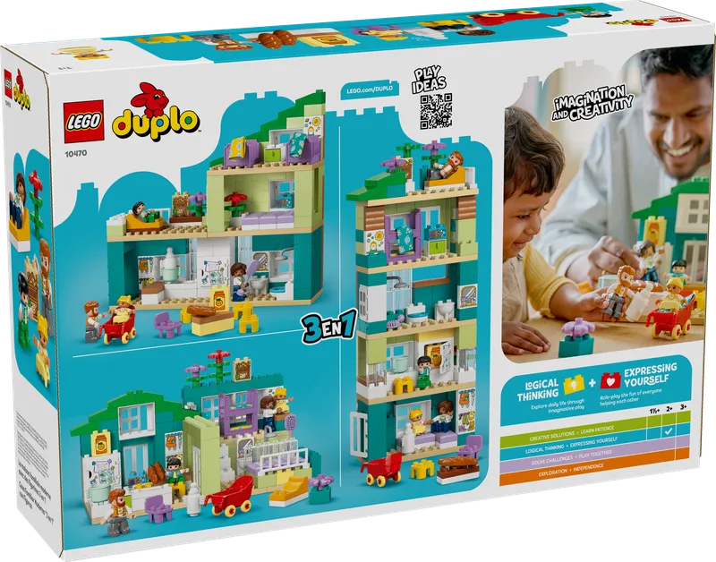 3 in 1 Modern Family House with Figures von LEGO – Produktfoto 13 von 13