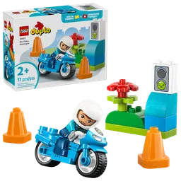 LEGO Blue Police Motorcycle (10471) - image 1