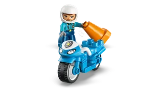 Blue Police Motorcycle de LEGO – photo du produit 4 sur 10