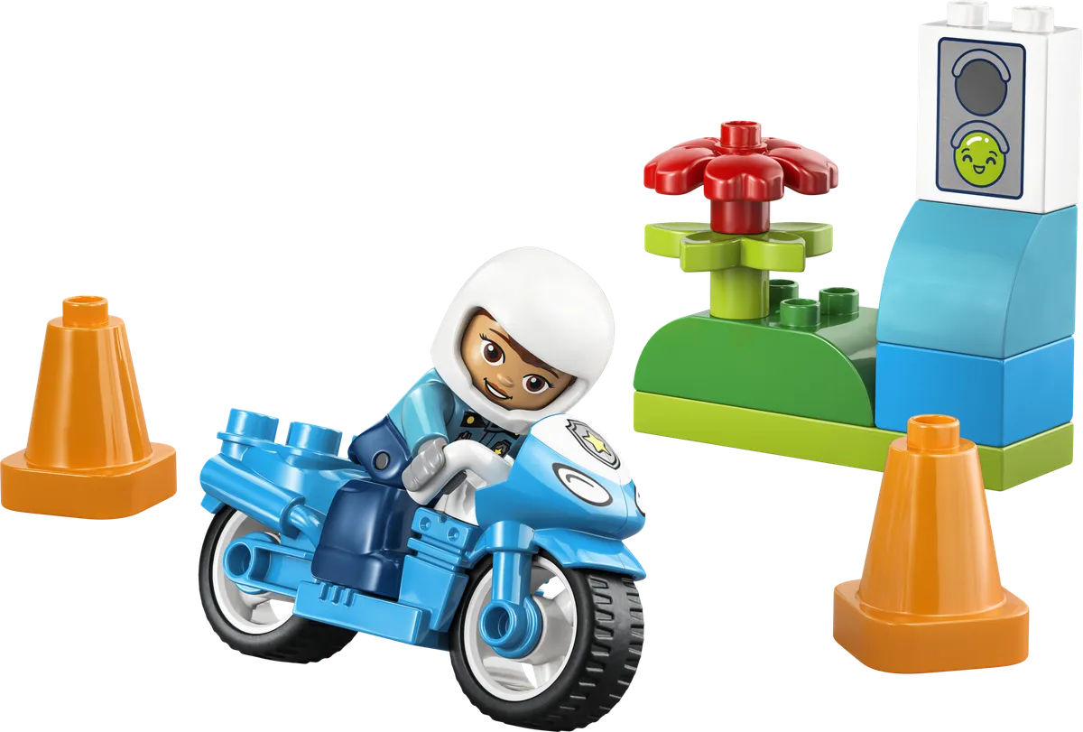 LEGO Blue Police Motorcycle (10471)