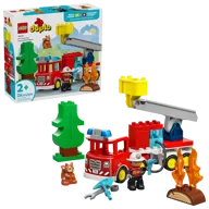 Fire Truck with Hose and Firefighter - Image 2 of 11