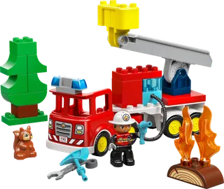 Brandweertruck met slang en brandweerman van LEGO – productfoto 1 van 11