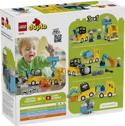 LEGO 3 in 1 Construction Vehicles (10475) - afbeelding 12