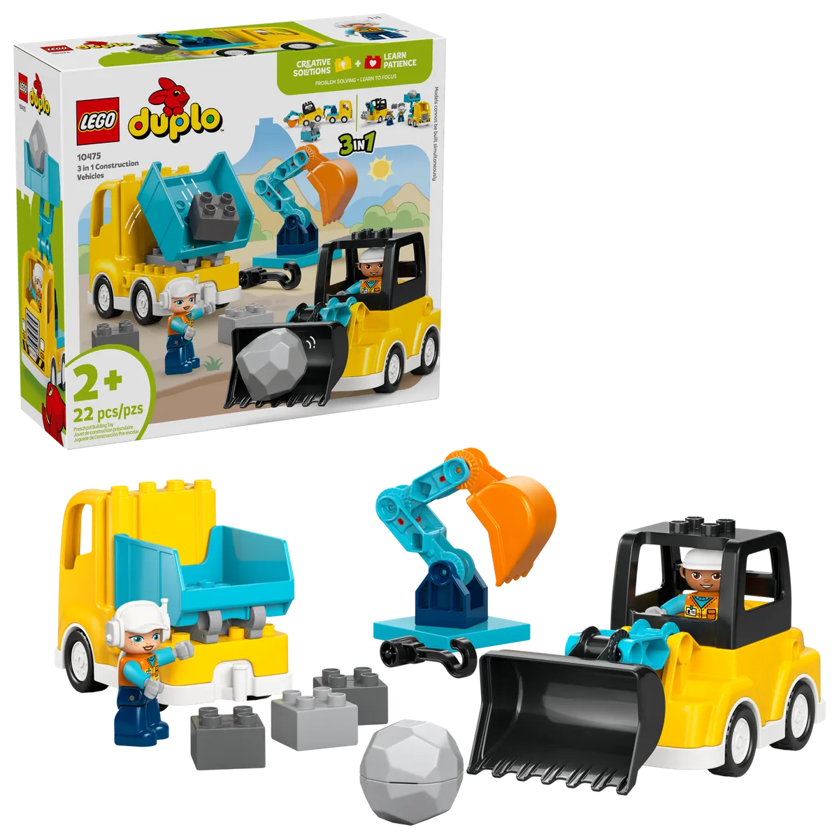 LEGO 3 in 1 Construction Vehicles (10475) - Bild 7