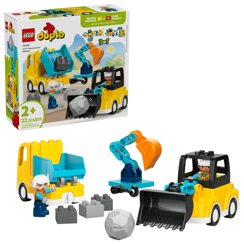3 in 1 Construction Vehicles von LEGO – Produktfoto 2 von 13