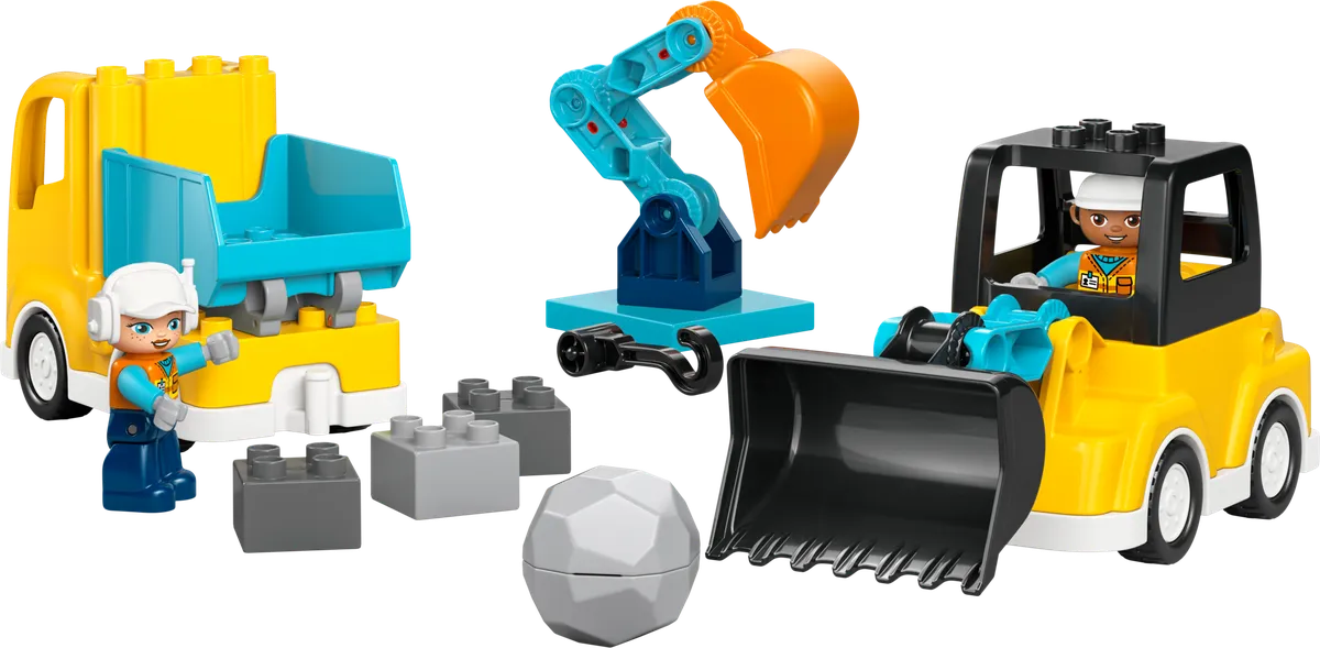 LEGO 3 in 1 Construction Vehicles (10475)