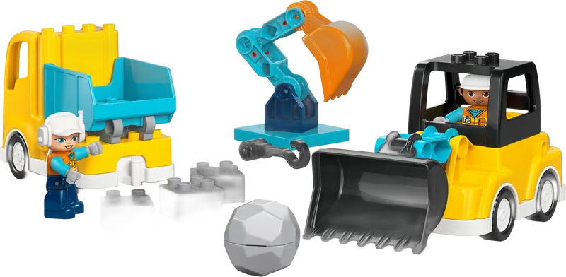 3 in 1 Construction Vehicles