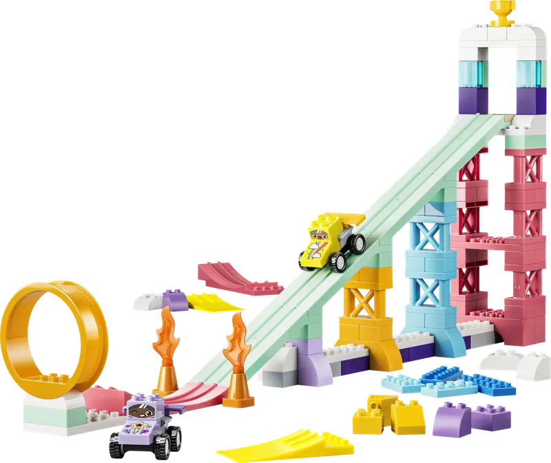 LEGO 10478 3 in 1 Creative Ramps with Vehicles, 111 stenen