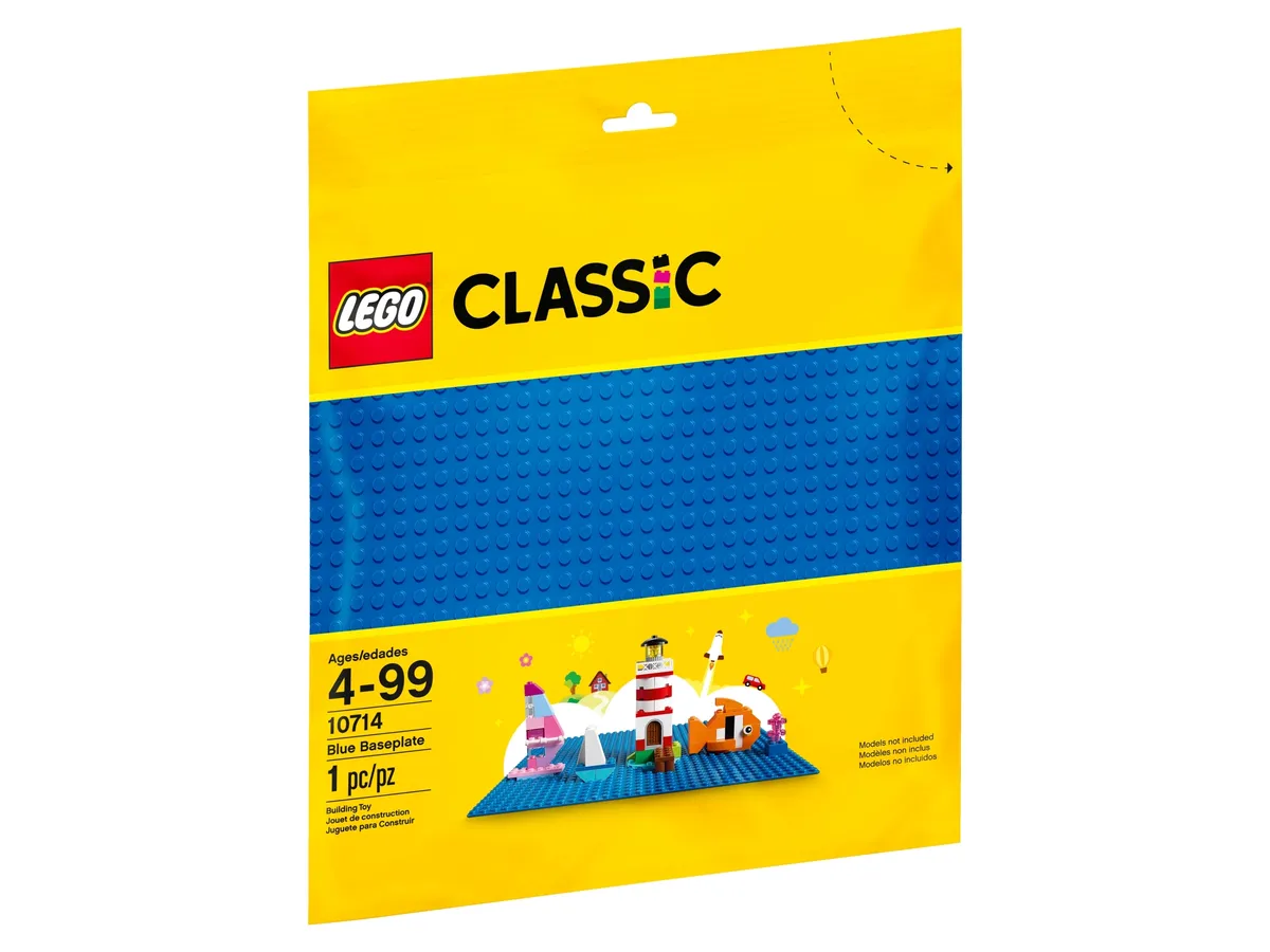 LEGO Blue Baseplate (10714) - afbeelding 1