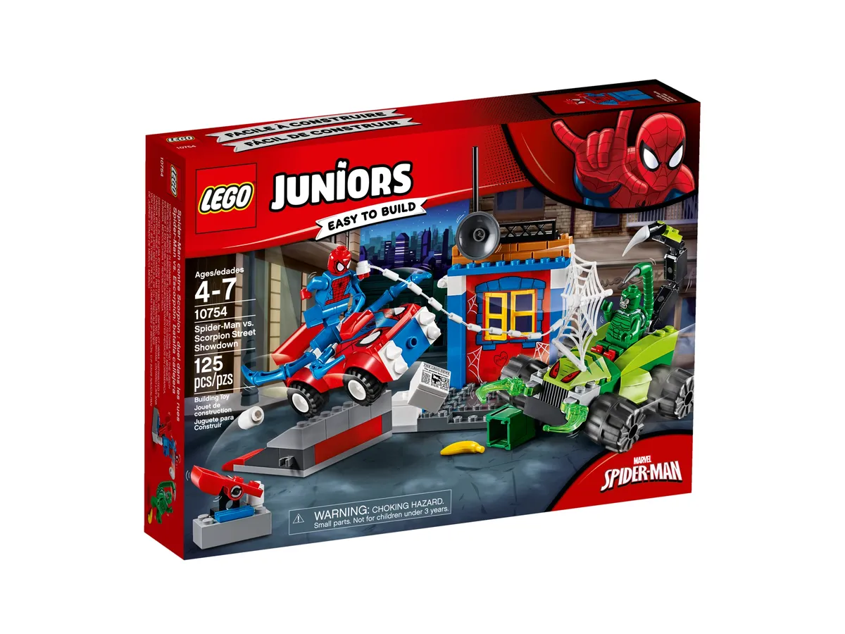 LEGO Spider-Man vs. Scorpion Street Showdown (10754) - Bild 1