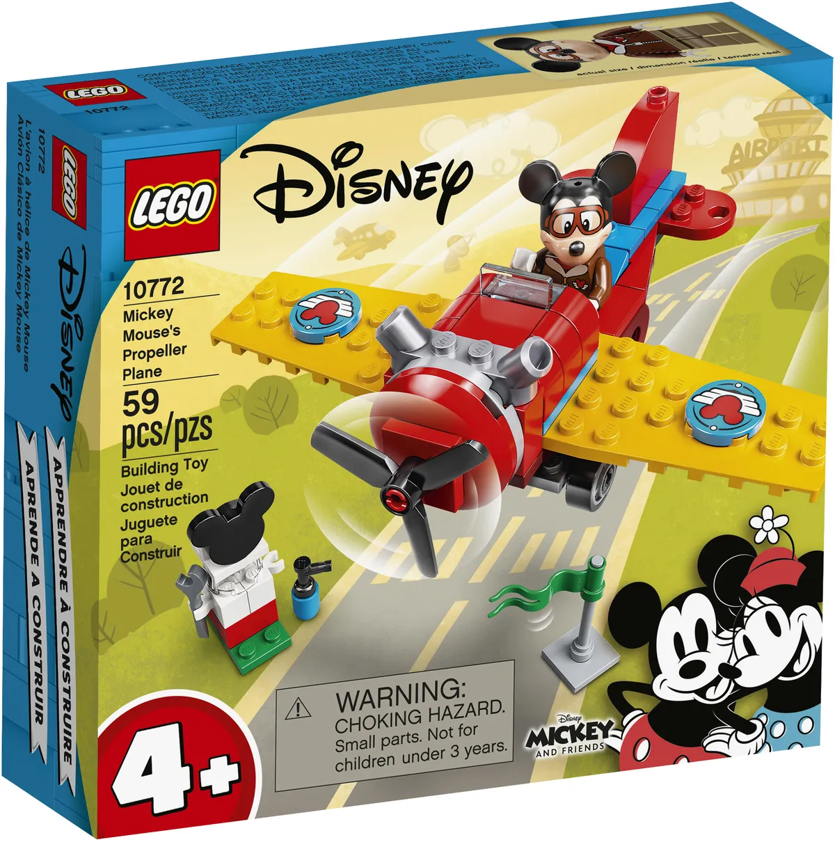 LEGO Mickey Mouse's Propeller Plane (10772) - Bild 4