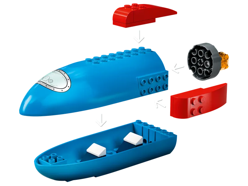 Mickey Mouse & Minnie Mouse's Space Rocket de LEGO – photo du produit 7 sur 11