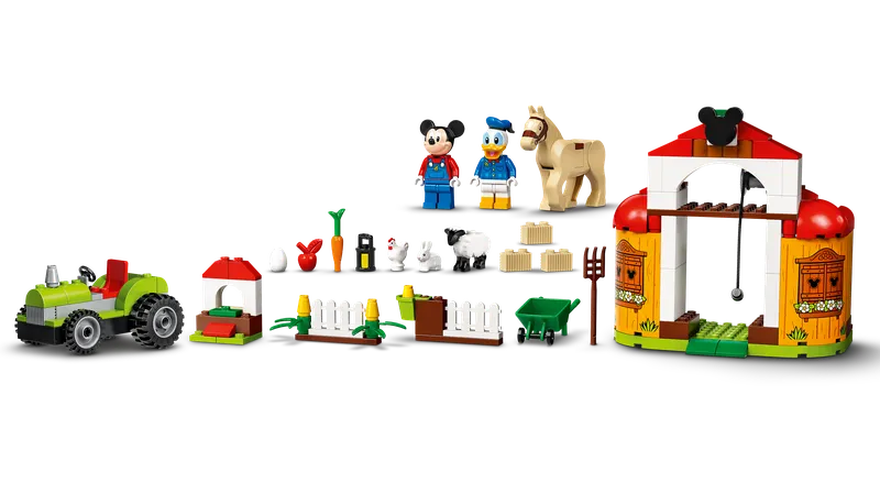 Mickey Mouse & Donald Duck's Farm van LEGO – productfoto 4 van 11