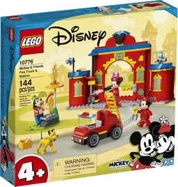 LEGO Mickey & Friends Fire Truck & Station (10776) - afbeelding 1
