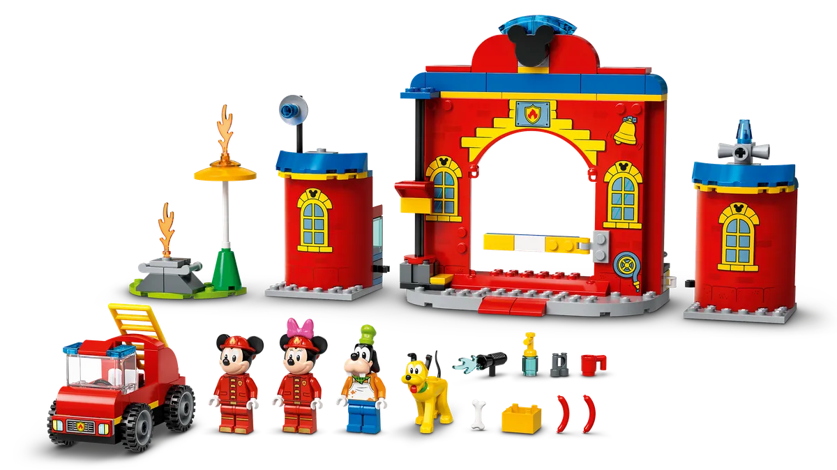 LEGO Mickey & Friends Fire Truck & Station (10776) - Bild 1