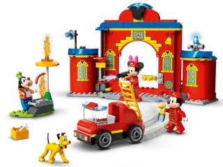 Mickey & Friends Fire Truck & Station de LEGO – photo du produit 1 sur 10