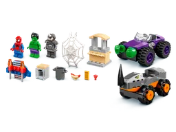 LEGO Hulk vs. Rhino Truck Showdown (10782) - image 2