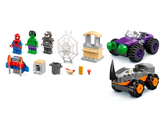 Hulk vs. Rhino Truck Showdown fra LEGO – produktfoto 3 af 9