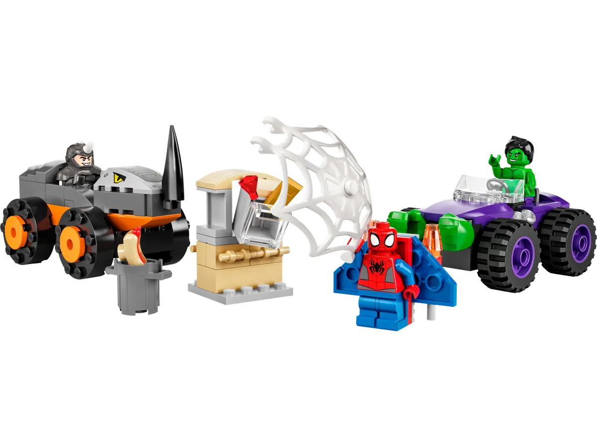 LEGO Hulk vs. Rhino Truck Showdown (10782)