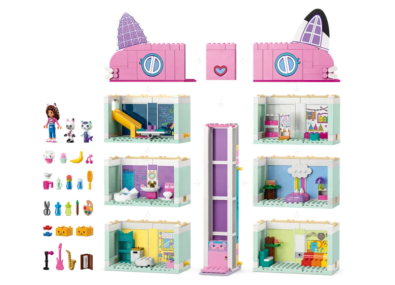 Gabby's Dollhouse fra LEGO – produktbillede 3 af 8