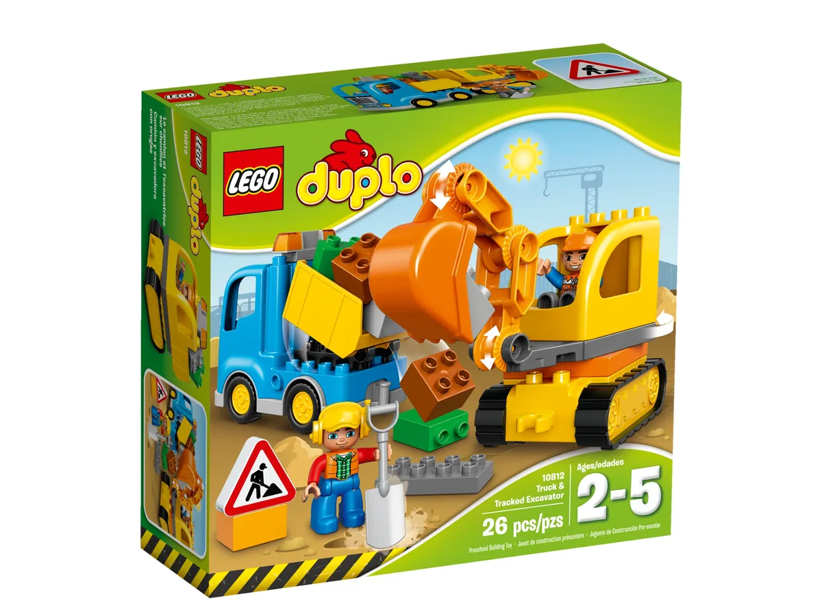 LEGO Truck & Tracked Excavator (10812) - Bild 1