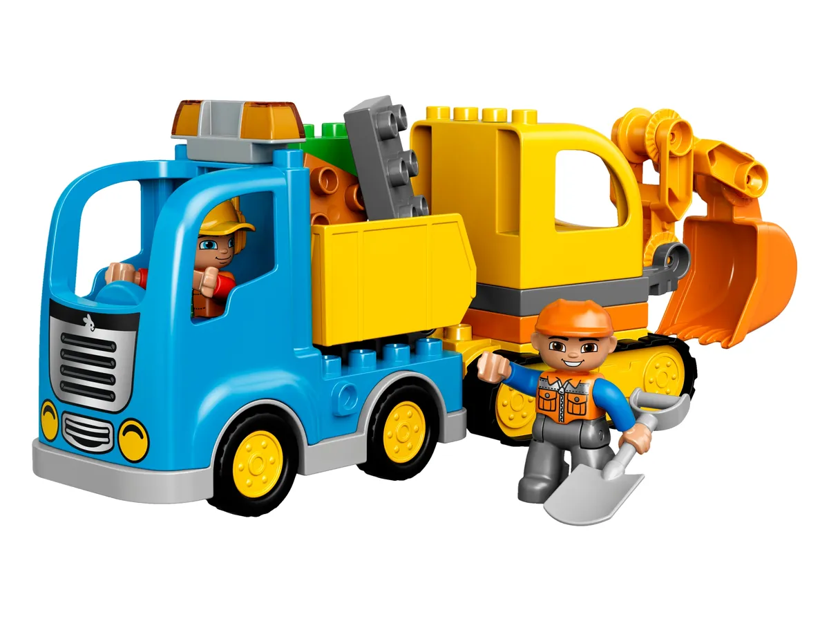 LEGO Truck & Tracked Excavator (10812) - Bild 2