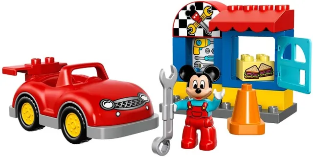 Mickey's Workshop van LEGO – productfoto