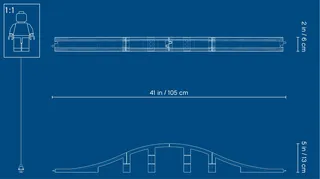 Train Bridge and Tracks by LEGO – product photo 6 of 6