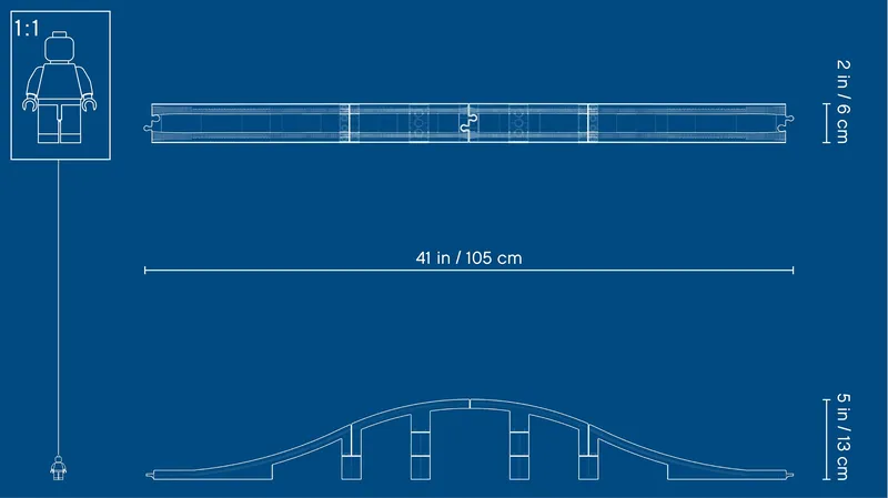 Train Bridge and Tracks by LEGO – product photo 6 of 6