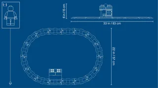 Steam Train van LEGO – productfoto 7 van 7
