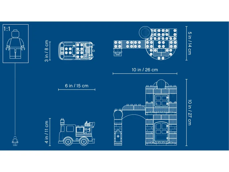 Fire Station fra LEGO – produktfoto 10 af 10