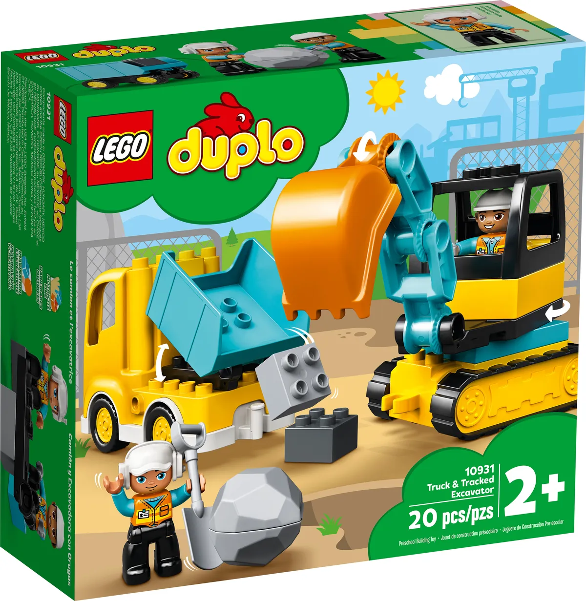 LEGO Truck & Tracked Excavator (10931) - Bild 1