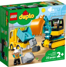 LEGO Truck & Tracked Excavator (10931) - afbeelding 1