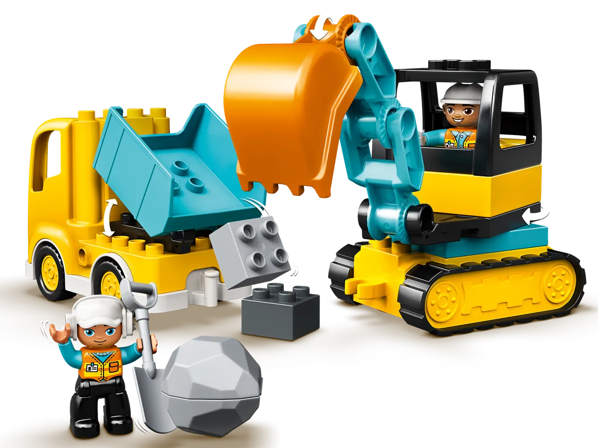LEGO Truck & Tracked Excavator (10931) - Bild 4