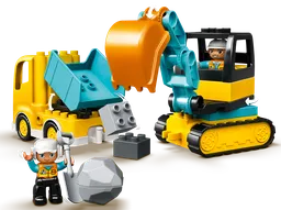 LEGO Truck & Tracked Excavator (10931) - afbeelding 4