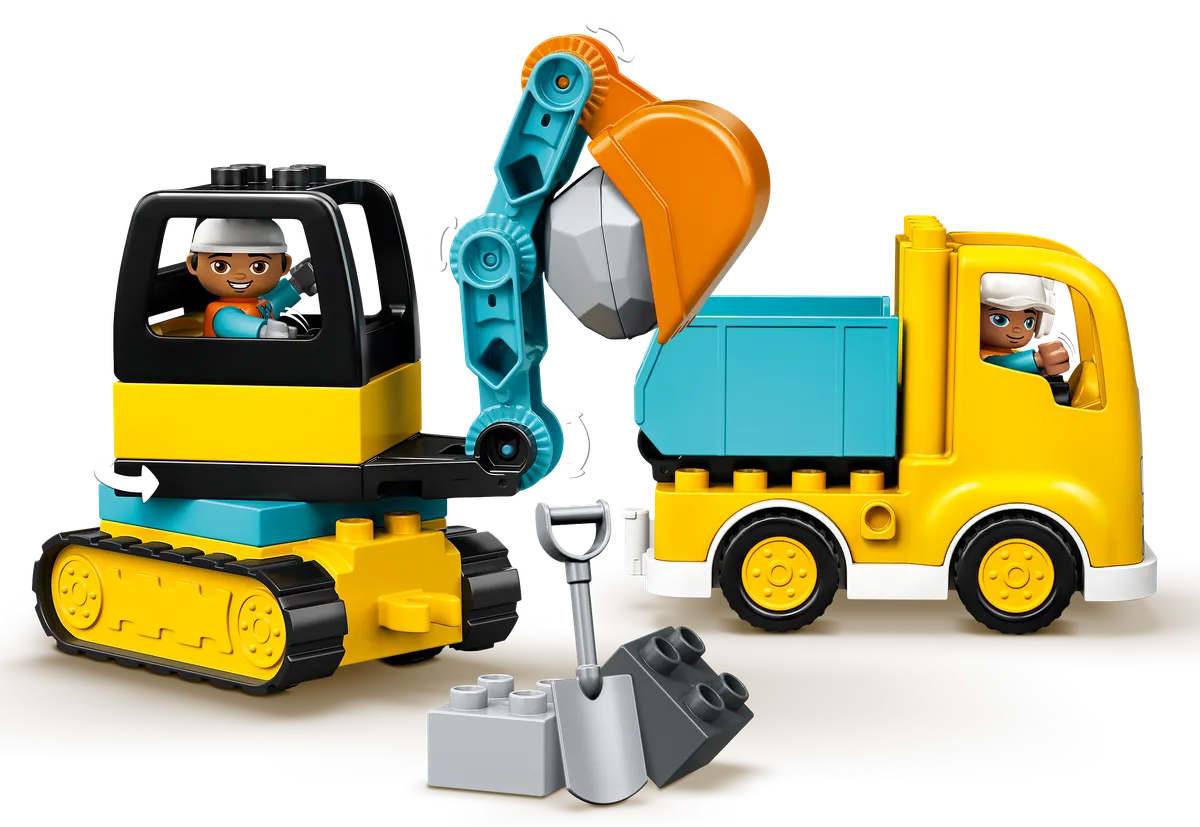 LEGO Truck & Tracked Excavator (10931)