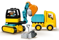 Truck & Tracked Excavator - Image 1 of 10